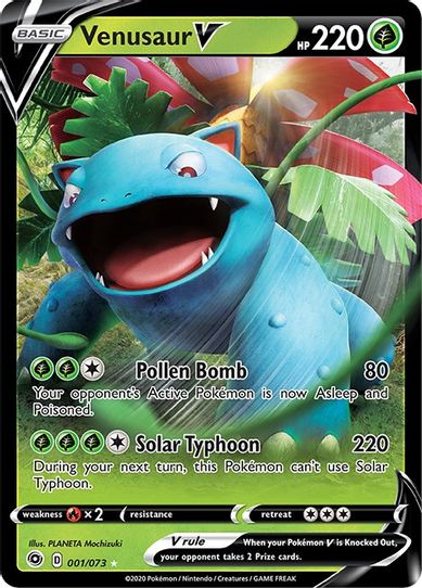 Venusaur V (01/73) [Champion's Path]