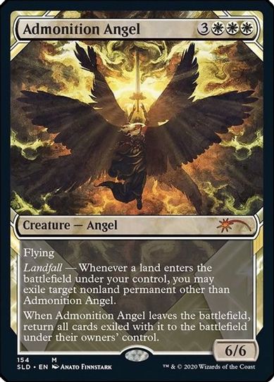 Admonition Angel (154) [Secret Lair Drop Series]
