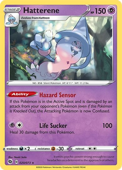 Hatterene (20/73) [Champion's Path]