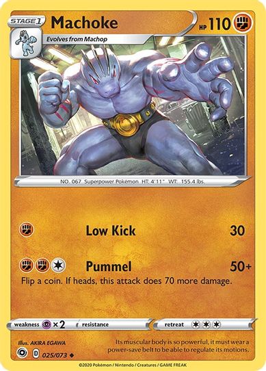 Machoke (25/73) [Champion's Path]