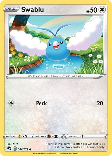 Swablu (48/73) [Champion's Path]
