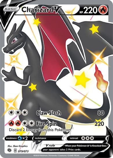 Charizard V (Secret) (79/73) [Champion's Path]