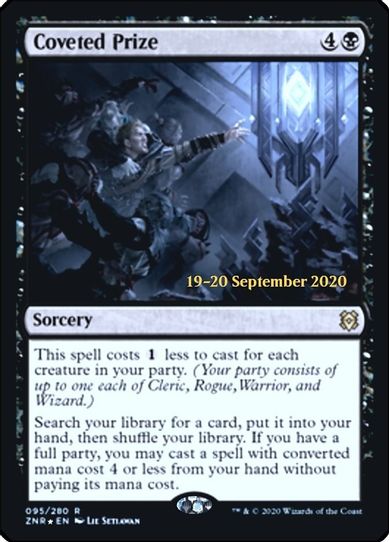 Coveted Prize (95) [Prerelease Cards]