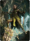 Nissa of Shadowed Boughs Art Card () (5) [Art Series: Zendikar Rising]