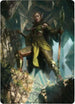 Nissa of Shadowed Boughs Art Card () (5) [Art Series: Zendikar Rising]
