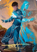 Jace, Mirror Mage Art Card () (Gold-Stamped Signature) (1) [Art Series: Zendikar Rising]