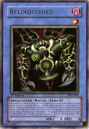 Relinquished (MRL-029) [Magic Ruler]