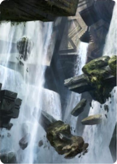 Island Art Card () (10) [Art Series: Zendikar Rising]