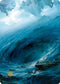 Island Art Card () (Gold-Stamped) (12) [Art Series: Zendikar Rising]
