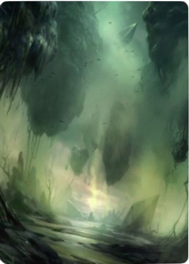 Swamp Art Card () (13) [Art Series: Zendikar Rising]