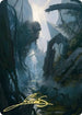 Swamp Art Card () (Gold-Stamped Signature) (14) [Art Series: Zendikar Rising]