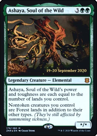 Ashaya, Soul of the Wild (179) [Prerelease Cards]