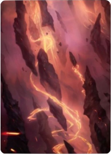 Mountain Art Card () (16) [Art Series: Zendikar Rising]