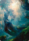 Forest Art Card () (Gold-Stamped Signature) (21) [Art Series: Zendikar Rising]