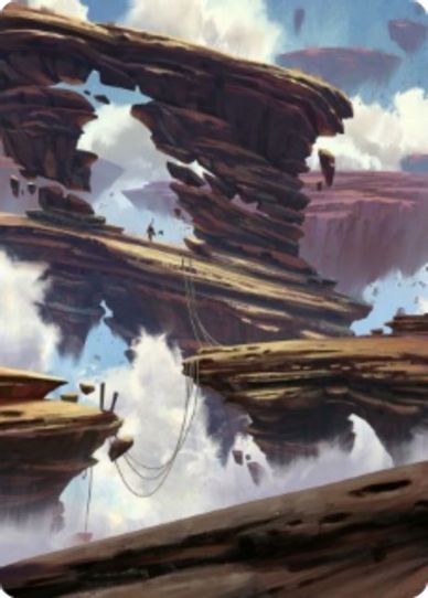 Boulderloft Pathway Art Card (22) [Art Series: Zendikar Rising]