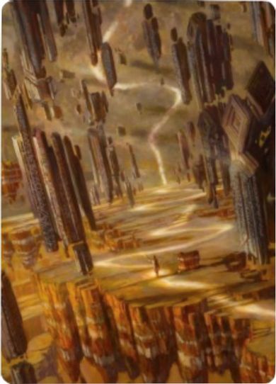 Brightclimb Pathway Art Card (23) [Art Series: Zendikar Rising]