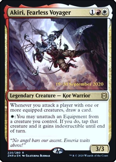 Akiri, Fearless Voyager (220) [Prerelease Cards]