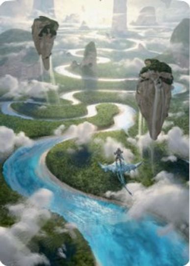 Clearwater Pathway Art Card (25) [Art Series: Zendikar Rising]