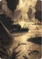 Murkwater Pathway Art Card (26) [Art Series: Zendikar Rising]