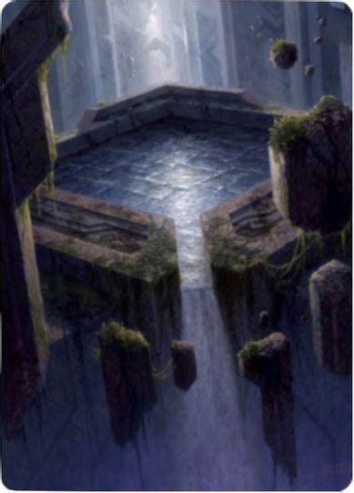 Morphic Pool Art Card (32) [Art Series: Zendikar Rising]
