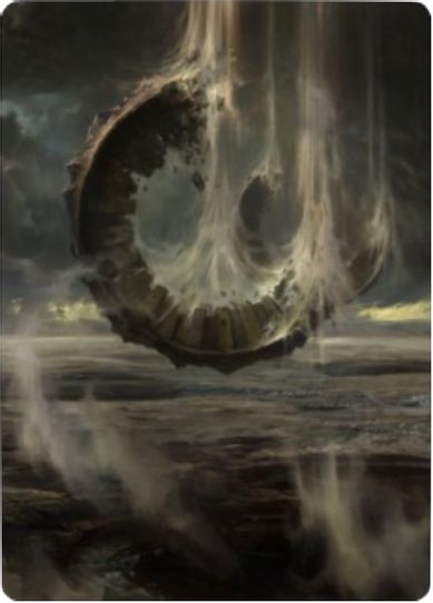 Wasteland Art Card (36) [Art Series: Zendikar Rising]