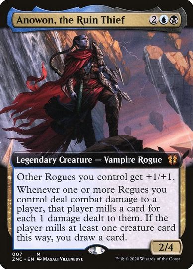 Anowon, the Ruin Thief (Extended Art) (7) [Commander: Zendikar Rising]