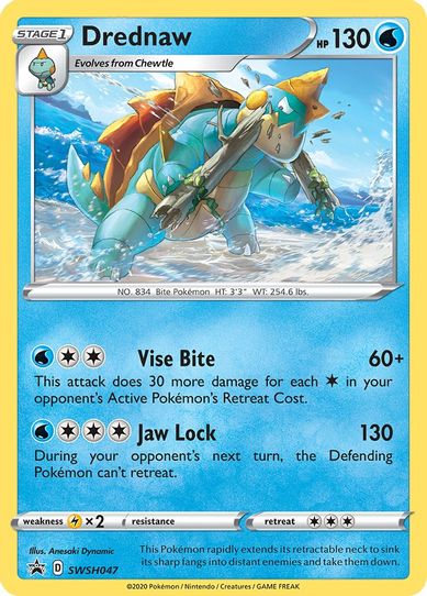 Drednaw SWSH047 (SWSH047) [SWSH: Sword & Shield Promo Cards]