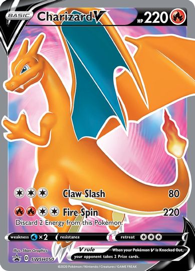 Charizard V SWSH050 (SWSH050) [SWSH: Sword & Shield Promo Cards]