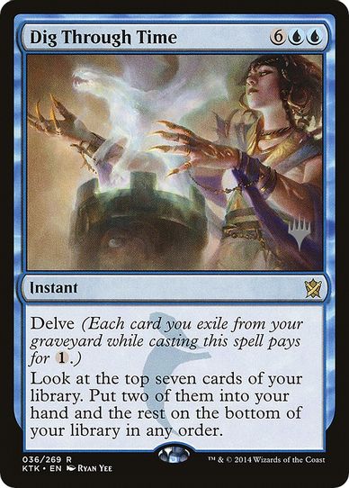 Dig Through Time (36) [Promo Pack: Zendikar Rising]
