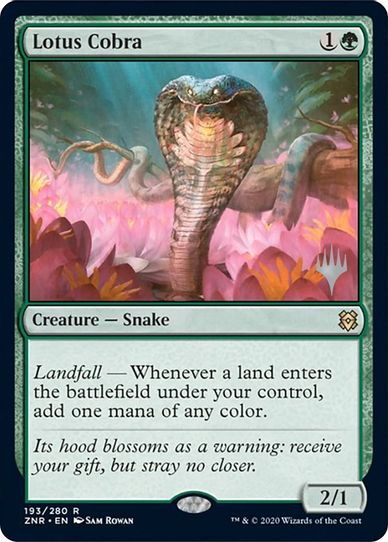 Lotus Cobra (193) [Promo Pack: Zendikar Rising]