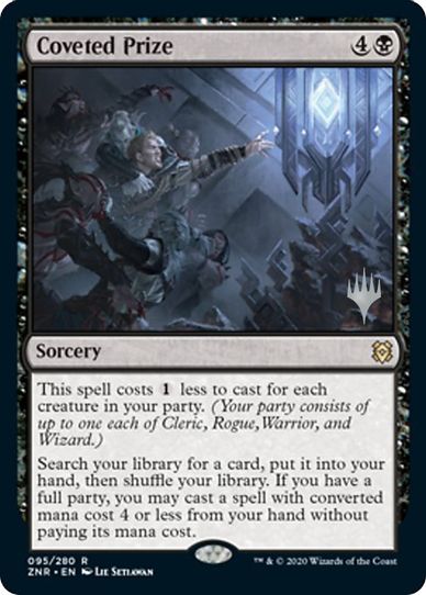 Coveted Prize (95) [Promo Pack: Zendikar Rising]