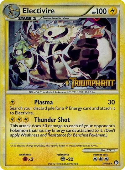 Electivire (Prerelease) (20/102) [HGSS Promos]