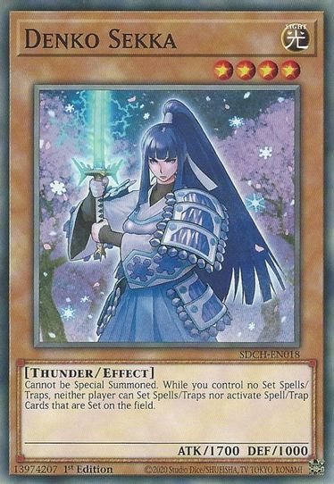 Denko Sekka (SDCH-EN018) [Structure Deck: Spirit Charmers]