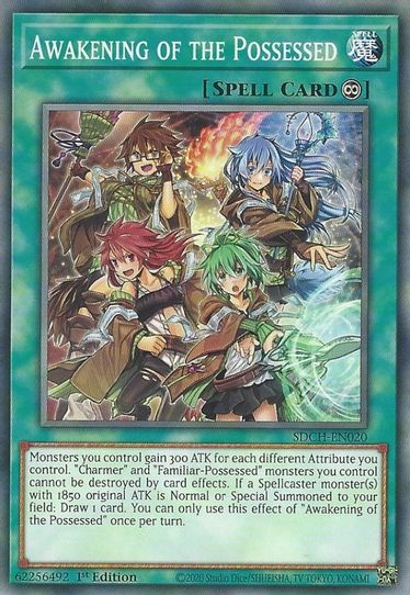 Awakening of the Possessed (SDCH-EN020) [Structure Deck: Spirit Charmers]