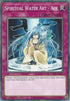Spiritual Water Art - Aoi (SDCH-EN031) [Structure Deck: Spirit Charmers]