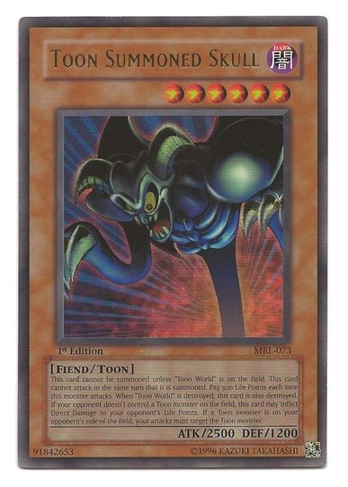 Toon Summoned Skull (MRL-073) [Magic Ruler]