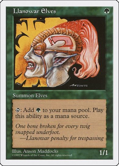 Llanowar Elves [Fifth Edition]
