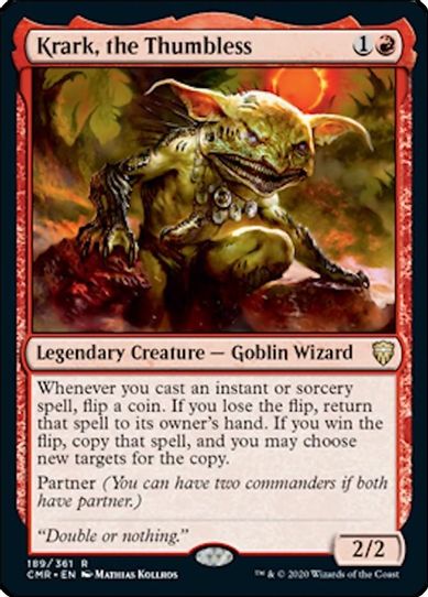 Krark, the Thumbless (189) [Commander Legends]