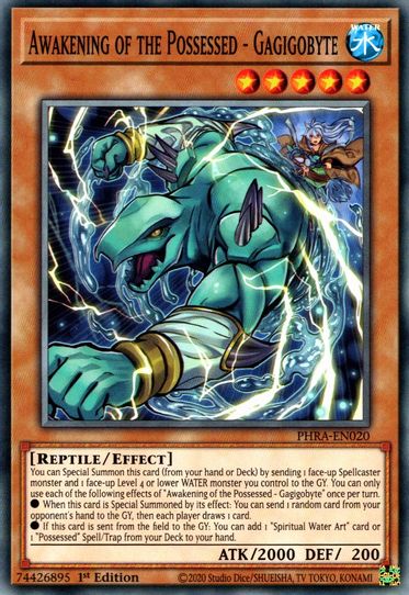 Awakening of the Possessed - Gagigobyte (PHRA-EN020) [Phantom Rage]