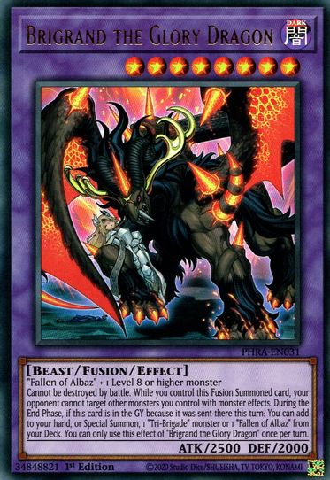 Brigrand the Glory Dragon (PHRA-EN031) [Phantom Rage]