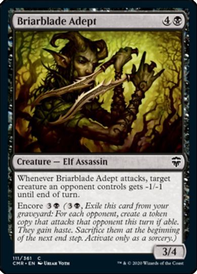 Briarblade Adept (111) [Commander Legends]