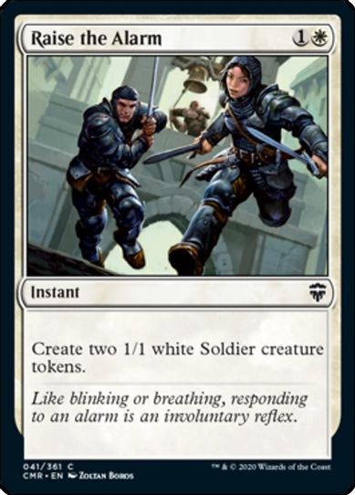 Raise the Alarm (41) [Commander Legends]