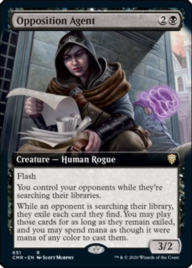 Opposition Agent (Extended Art) (651) [Commander Legends]