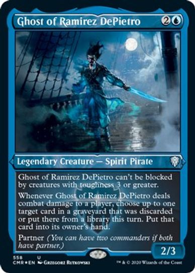 Ghost of Ramirez DePietro (Foil Etched) (558) [Commander Legends]