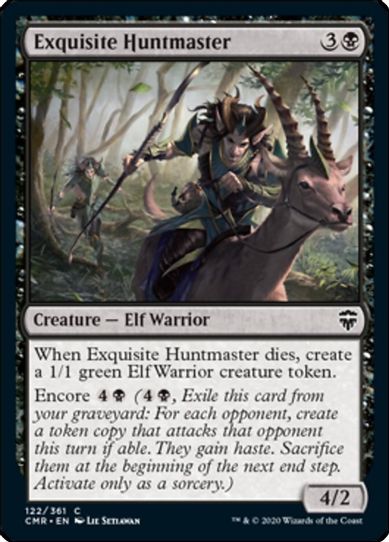 Exquisite Huntmaster (122) [Commander Legends]