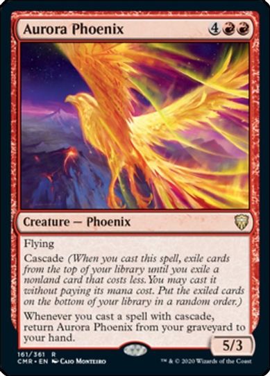 Aurora Phoenix (161) [Commander Legends]