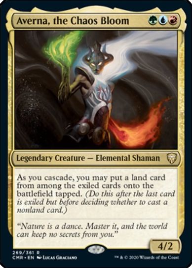 Averna, the Chaos Bloom (269) [Commander Legends]