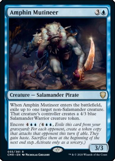 Amphin Mutineer (55) [Commander Legends]