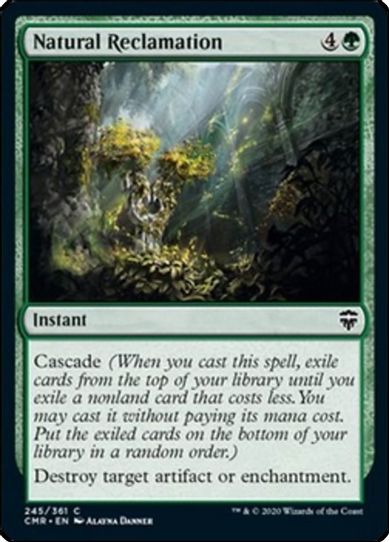 Natural Reclamation (245) [Commander Legends]