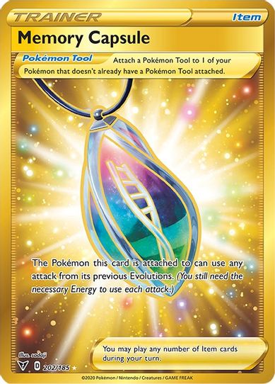 Memory Capsule (Secret) (202/185) [Sword & Shield: Vivid Voltage]